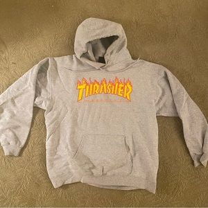 Thrasher Gray Hoodie